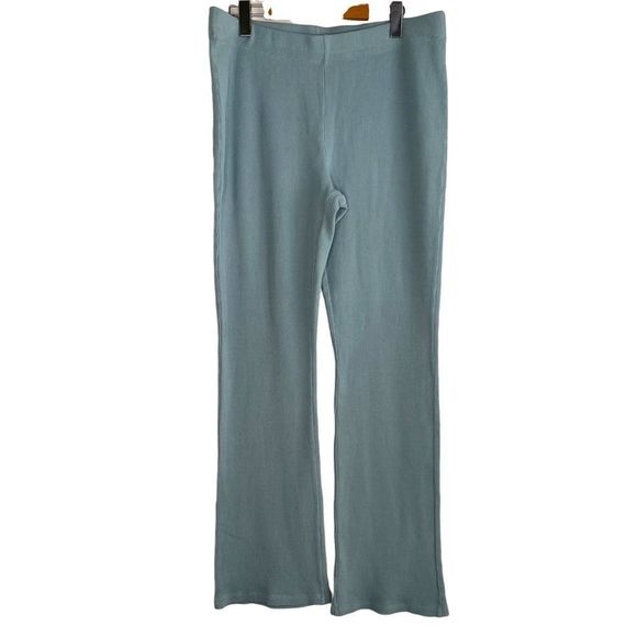 Wilfred Parker Pant Waffle Knit Organic Cotton Lounge Pants in Dream Blue XL - Picture 5 of 7